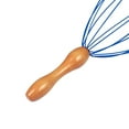 thumbnail image 4 of Wooden Scalp Massager, Stainless Legs, Blue, 4 of 5