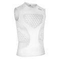 thumbnail image 1 of Protector de pecho juvenil PORTEC, camiseta de compresión acolchada, blanca, 1 of 8
