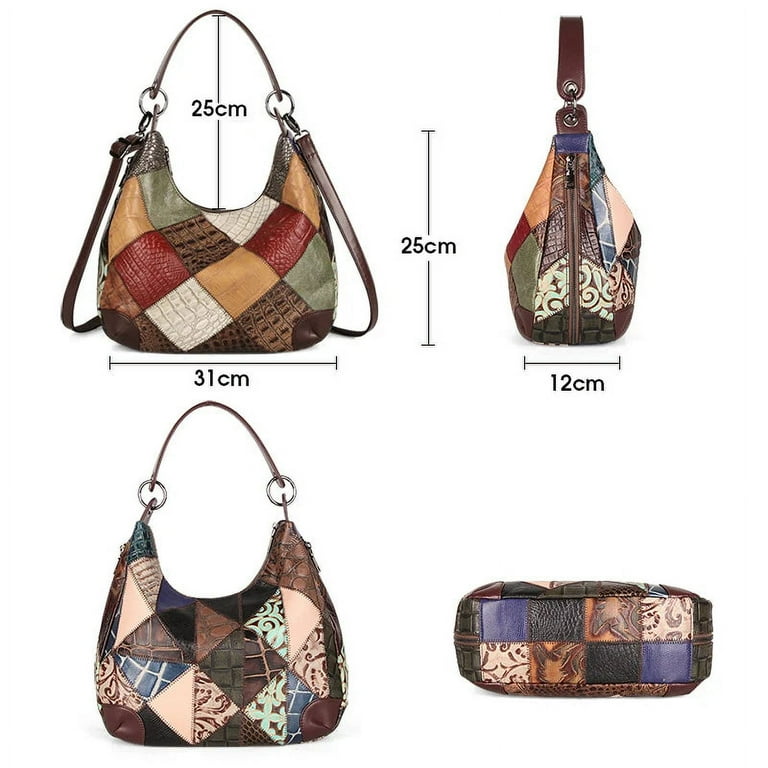 Cobbler Legend Fashion Women Shoulder Bags Genuine Leather Handbag For Ladies Crossbody Top Handle Female Vintage Crescent Bag Walmart