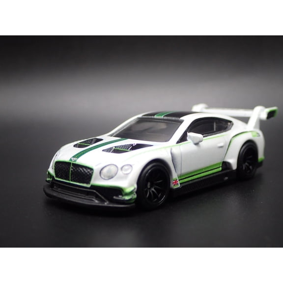 Open Box 2018-2024 BENTLEY CONTINENTAL GT3 RACE CAR 1:64 SCALE DIORAMA DIECAST MODEL CAR