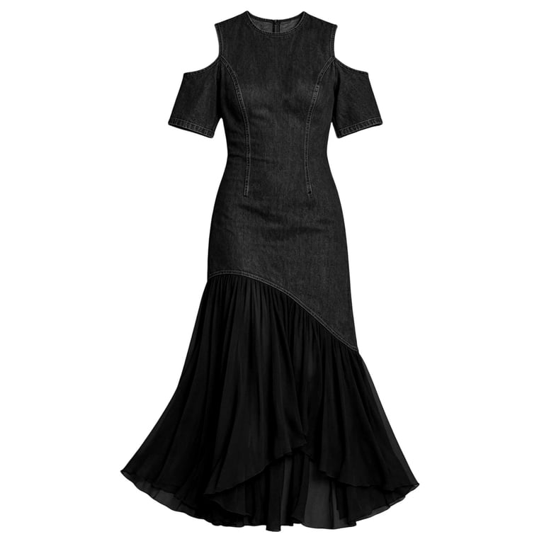slimming casual summer dresses Summer Dresses for Women Casual Off Shoulder Slimming Short Sleeve French  Flowy Dress Party Dress