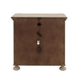 thumbnail image 4 of Higgins Street 3-Drawer Wood Nightstand with USB-C in Brown by Pulaski Furniture, 4 of 11