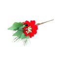 thumbnail image 6 of AUDeals Vibrant Red Berry and Holly Sprigs | Artificial Craft Branches for DIY Christmas Wreaths, Festive Centerpieces, and Gift Toppers, 6 of 8