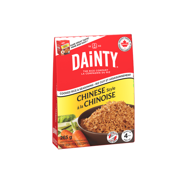 Dainty Cooked Rice & Seasoning - Chinese Style