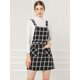 thumbnail image 2 of Disfraz de navidad PaMujer, CorrAjustable Por EnciDe Rodilla, Vestido General, FalCon Tirantes Blanco Negro XXL, 2 of 6
