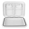 thumbnail image 3 of Double Handle Square Deck Access Inspection Cover RE-315-440 - Marine Boat Yacht Accessory (Anti-UV), 3 of 5