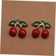 thumbnail image 4 of unbranded 10Ud Colgante De Aleación Cereza Para Joyas Accesorios Coloridos, 4 of 6
