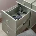 thumbnail image 6 of Linon Rubberwood Mdf Makeup Vanity With Silver Finish 580435SIL01U, 6 of 20