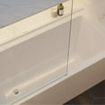 Voltaire 60" x 30" Left-Hand Drain Alcove Bathtub with Apron - Walmart.com