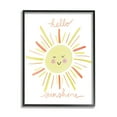 thumbnail image 4 of Stupell Industries Hello Sunshine Endearing Smiling Sun Rays Cursive Framed Wall Art, 24 x 30, Design by Anna Whitham, 4 of 5