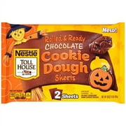 Nestle Toll House Rolled & Ready Halloween Chocolate Cookie Dough Sheets, 16 Oz., 2 Count