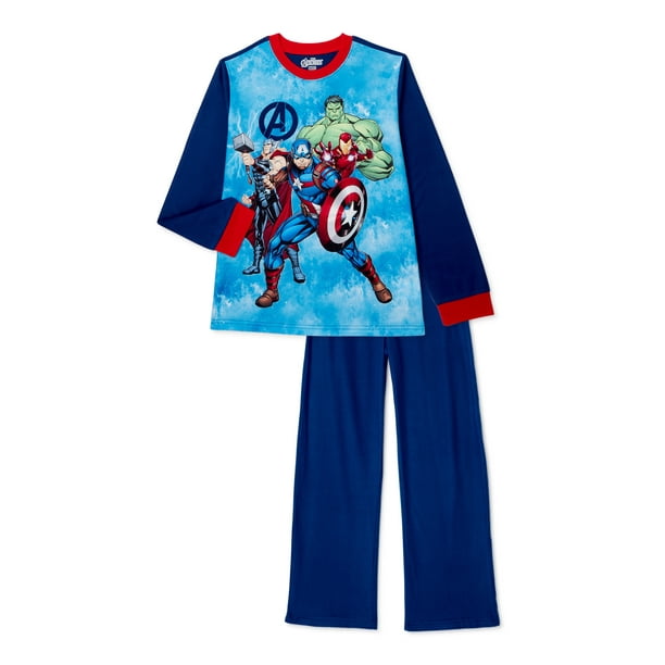 Marvel Avengers Boys Pajama Set, 2 Piece, Sizes 412
