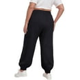 thumbnail image 5 of Ahdbta Sweatpants for Women Plus Size Baggy Joggers Comfy Casual Drawstring High Waisted Workout Lounge Pants with Pockets, 5 of 6