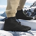 thumbnail image 2 of Carreras Trail Botas Informales Tobillo Livianos Zapatos Descalzos Invierno Nieve Invernal Impermeable para Senderismo, 2 of 9