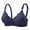 Navy, variant on Womens Wireless Bras V Neck Comfortable Bralette Supportive Tshirt Bra No Underwire Seamless Push Up Everyday Bras Lightweight Breathable Bra Navy Size M(38/85BC)