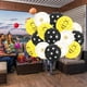 thumbnail image 5 of KAKOWELY Juego de 30 globos de 12 pulgadas con lentejuelas de abeja de dibujos animados, suministros de decoración para fiestas de cumpleaños de bebés, 5 of 5