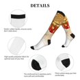 thumbnail image 5 of Sikiie Christmas Snowman Gift 1 Pairs Compression Socks for Men and Women 15-20 mmHg Running Support Socks, 5 of 7