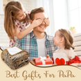 thumbnail image 3 of Gifts for Grandpa Papa Gifts from Granddaughter Grandson Best Papa Ever Gifts Christmas Fathers Day Papa Gifts for Birthday Soft Throw Blanket for Bedding Sofa 50x60, 3 of 6