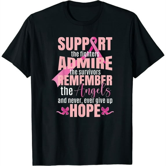 Back The Pink Breast Cancer Awareness T-Shirt