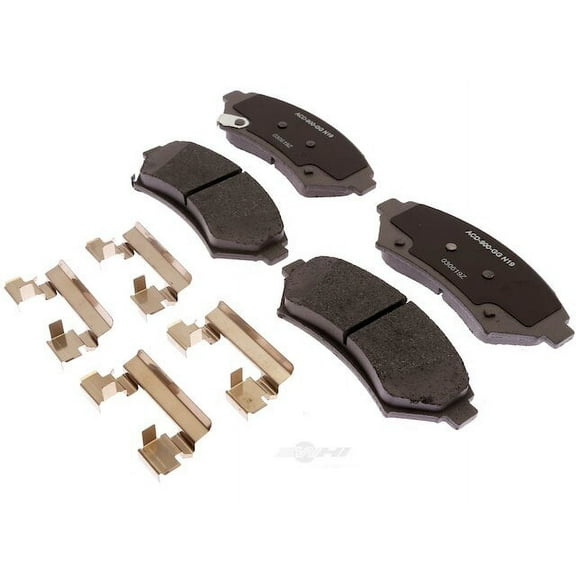 Front Brake Pad Set - Compatible with 1997 - 2005 Chevy Venture FWD 1998 1999 2000 2001 2002 2003 2004