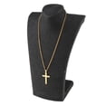 thumbnail image 1 of Collar con Colgante de Cruz de acero Inoxidable Oro Fernando, 1 of 8