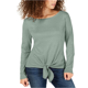 thumbnail image 1 of INC Blusa con lazo en el frente para mujer, verde, grande I-N-C  Pull-over, 1 of 2