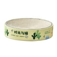 thumbnail image 3 of Tablero Rascador para Gatos Salvador Cuenco Almohadilla para Rascar Verde, 3 of 10