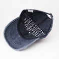 thumbnail image 4 of Xfvqtps Wash Distressed Baseball Cap for Men Women Vintage Adjustable Embroidered Trucker Hat Coffee, 4 of 5