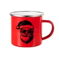 thumbnail image 3 of JPPlus Sublimation Blank Camp Mugs. Color Enamel Camping Mugs in Bulk for Outdoor Travel Dye Sublimation Camper Products Drinking Cups (12, Red), 3 of 4