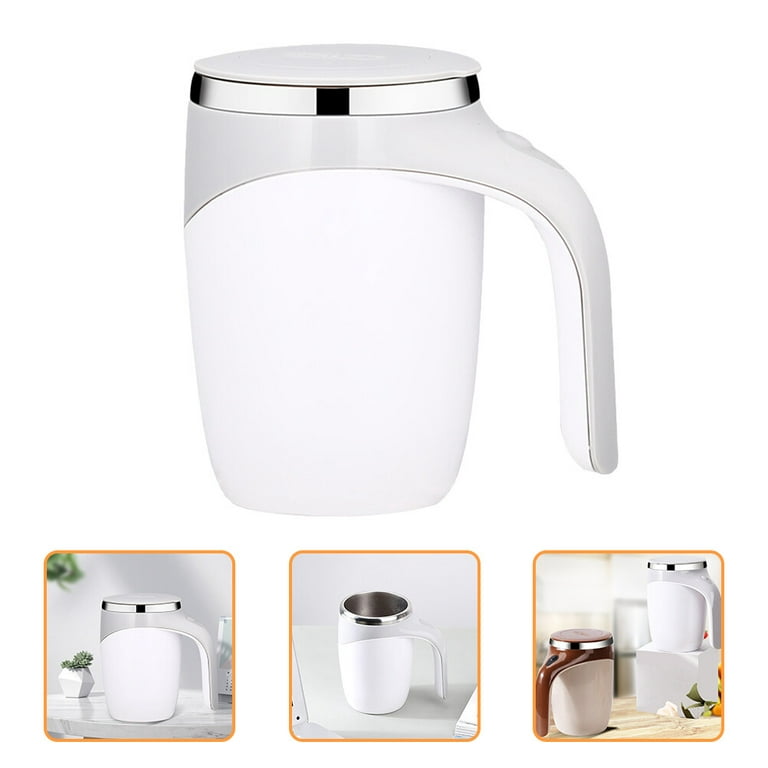 VEREMUND Self Stirring Coffee Mug, Glass Electric High Speed Mixing Cup,  Automatic Mixing Mug Rotating, 400ml Battery Powered Stirring Cup to Stir  Coffee/Milk/P… in 2023