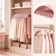 thumbnail image 4 of Non Slip Wide Shoulder Clothes Hangers, Thick Plastic Garment Organizer With Mark Free Grip Design, Sturdy Wardrobe Hangers for Shirts Coats Sweaters Dresses Wet and Dry Clothing Storage, 4 of 5
