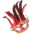 thumbnail image 2 of KAKOWELY Máscara de cosplay para fiesta de mascarada, máscara de mascarada veneciana, disfraz de fiesta, recuerdo, 2 of 4