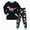 A29-Black, variant on 3-4 Years Baby Boy Fall Winter Clothes Outfits Hooded Long Sweatshirt Pants Set Toddler Clothes 2PCS Set 18M 24M 3T 4T 5T
