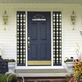 thumbnail image 5 of A Pair Of Decorative Banners 70.9×11.8in Can Be Reused And Easily Installed For Indoor Or Outdoor Or Anywhere Springgreen Buffalo Plaid Check Tartan Scotland_99154_1, 5 of 7