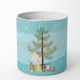 thumbnail image 4 of Carolines Treasures CK4484CDL 3.75 x 3.25 in. Unisex Parisian Trumpeter Canary Merry Christmas 10 oz Decorative Soy Candle, 4 of 5
