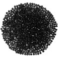 thumbnail image 1 of 950 cuentas cuadradas transparentes hechas a mano para manualidades, caja de pañuelos, cuentas acrílicas, accesorios de joyería para manualidades, pulseras y collares (negro), 1 of 6