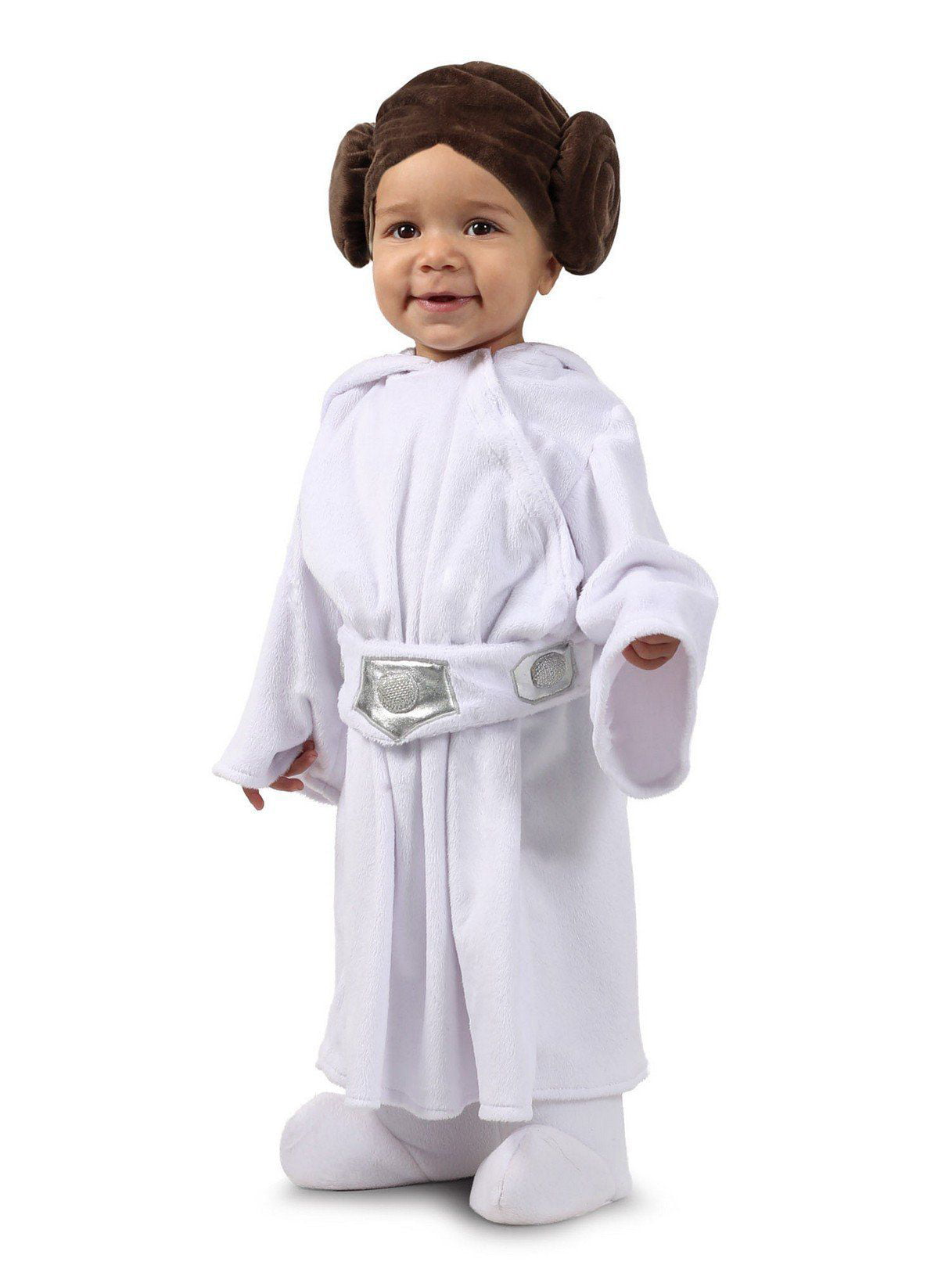 Disney Star Wars Princess Leia Costume For Babies, White Tunic Top And ...