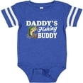 thumbnail image 3 of Inktastic Daddy's Fishing Buddy with White Text Boys Baby Bodysuit, 3 of 5