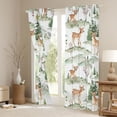 thumbnail image 3 of Castle Fairy Cartoon Jungle Deer Curtains Pack of 2 (42x84 Each),Hunting Curtains Blackout, 3 of 6