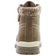 thumbnail image 3 of Botas de senderismo de invierno ANJOUFEMME FNW18 para mujer - Caqui, 3 of 7
