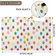 thumbnail image 3 of FORMRS A4 Clipboard Folder with Pen Holder Horizontal Foldable School Office Binder, Polka Dot, 3 of 9
