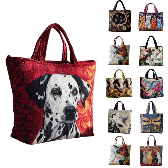 Floral Hummingbird Tote Bag Reusable Grocery Bags Cute Shopping Shoulder Handbag with Interior Zipper Pocket Stylish Floral Hummingbird Present for Women