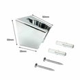 thumbnail image 2 of Ofertas promocionales Cabezal de ducha, 1 chorro, ducha de mano con gatillo, tecnología anti-escaldaduras y ahorro de agua, fácil de instalar y limpiar, cromado,, 2 of 5