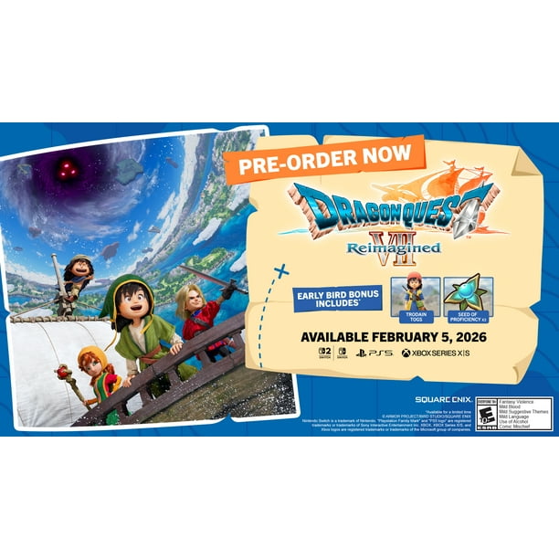 Nintendo Switch DRAGON QUEST VII: Reimagined Nintendo Switch 2 Dragon Quest 7 Reimagined
