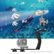 thumbnail image 5 of Soporte de bandeja de buceo Aleación de aluminio Soporte de la bandeja de la manija de buceo Asa de mano manual Estabilizador de video Balanceador portátil con 1/4 pulgadas Tornillo y adaptador de bol Romacci Soporte de bandeja de buceo, 5 of 6