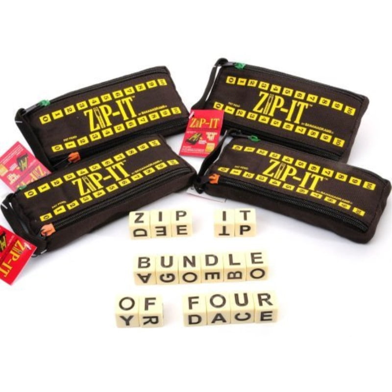 ZIP IT Crosswords with Dice _ Bundle of Four Games