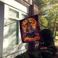 thumbnail image 6 of Bloodhound Witchy Halloween House Flag 28 in x 40 in, 6 of 7