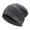 Grey, variant on Winter Fleece Line, Outdoor Warm Thermal Knitted Hat Stocking Caps Woolen Hat Winter Plus Velvet Hat Outdoor Cycling Warmth Unsix Hood Ski Hat