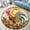 Thanksgiving Rooster, variant on Round Rug, Holy Guardian Lion 2 Soft Washable Carpet, Non-Slip Floor Mat for Living Room Bedroom Home Decor 24 Inch