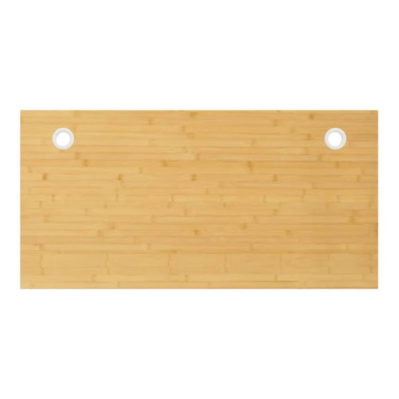 Bamboo Desk Top 31.5"x15.7", Natural Wood Table Top Replacement for Home Office, Study, Gaming - Durable & Easy to Clean Brown